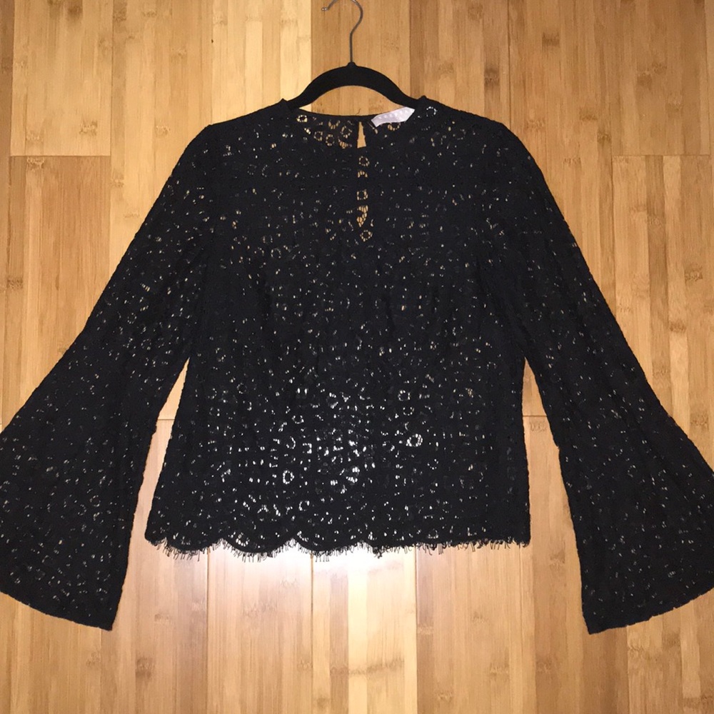 Keepsake Black Lace Top